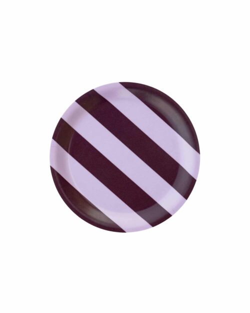 COMO Flaskunderlägg Ø 11 Rosewood Stripe