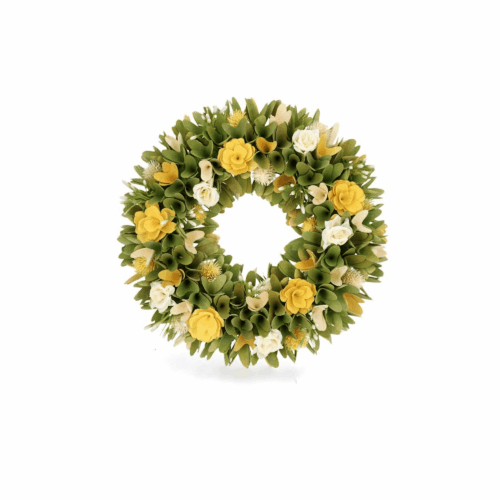 Krans Rosor Gul Ø40 cm